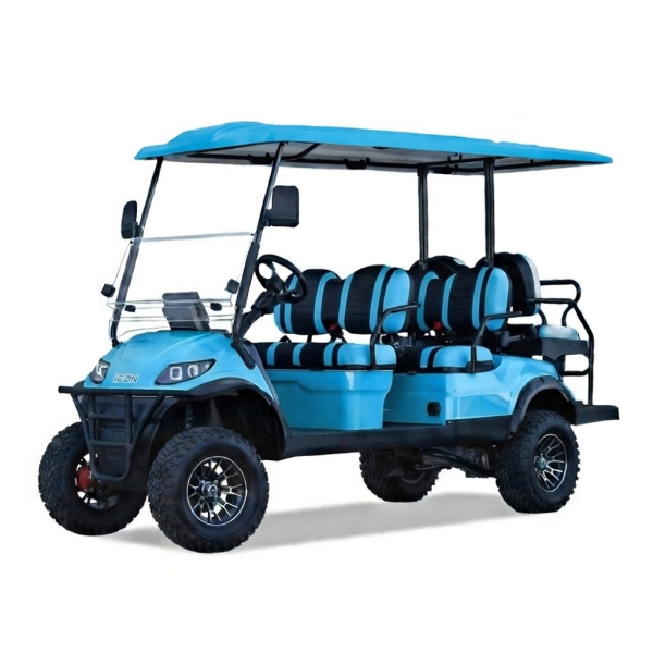 6 Passenger Lifted LSV Golf Cart