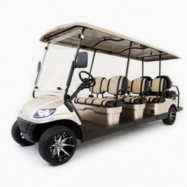 8 Passenger Non lifted Golf Cart